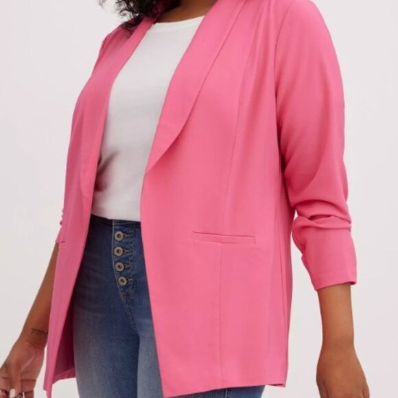 Pink Torrid Size 3 work blazer - Picture 2 of 5